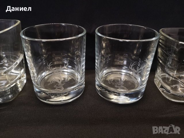Рекламни чаши за уиски, снимка 3 - Антикварни и старинни предмети - 39331582