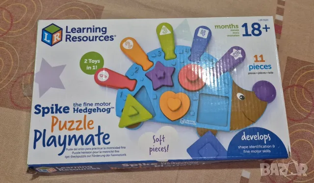 Образователен пъзел Learning Resources- Таралеж