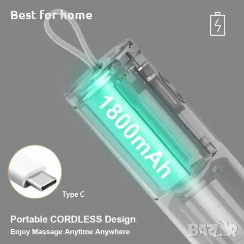 Масажор за целулит и скулптуриране на тялото от Ekang PL-670, снимка 14 - Масажори - 48927635