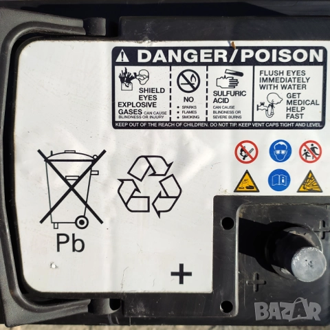 Акумулатор OEM BMW AGM 12V, 90Ah, 900А, снимка 7 - Аксесоари и консумативи - 52970844