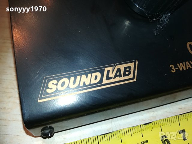 soundlab con 31-3way audio selector-внос germany 1005212031, снимка 4 - Ресийвъри, усилватели, смесителни пултове - 32829906