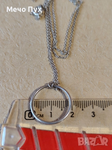 Сребърен синджир (372), снимка 6 - Колиета, медальони, синджири - 52512826