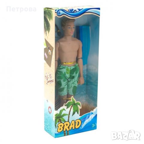 Кукла момче по бански-30 см./Кукла момче на плажа, снимка 4 - Кукли - 27142473