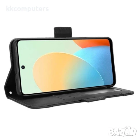 TECNO Spark Go 2024 4G / Spark 20 / Spark 20C / Pop 8 Wallet3 Кожен Калъф и Протектор, снимка 8 - Калъфи, кейсове - 50952014