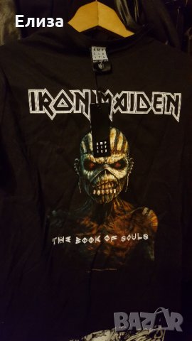 Оригинална тениска Iron Maiden The Book Of Souls Amplified