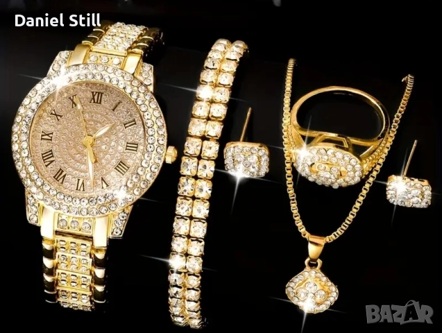 Нови модели елегантни кварцови часовници и гривни, снимка 4 - Дамски - 52980747