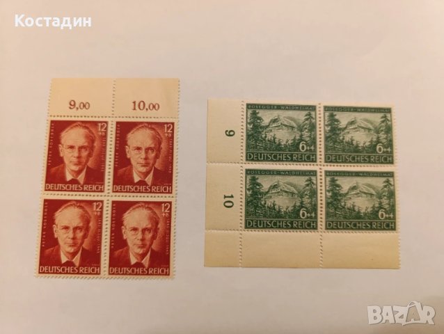 Пощенски марки 1943 Германия , снимка 1