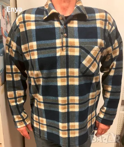 Мъжка поларена риза