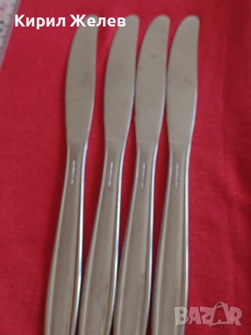 Четири стари ножа с маркировка INOX MADE IN ITALY перфектно състояние без забележки 42165, снимка 8 - Други ценни предмети - 43831524