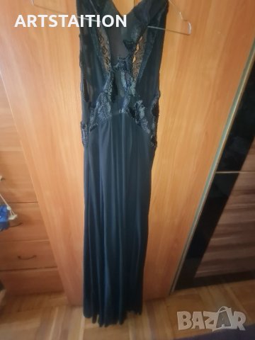 Официална черна рокля , снимка 2 - Рокли - 33354140