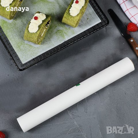 1448 Кухненска хартия за печене 5 метра x 30 см незалепваща, снимка 4 - Други - 28349881