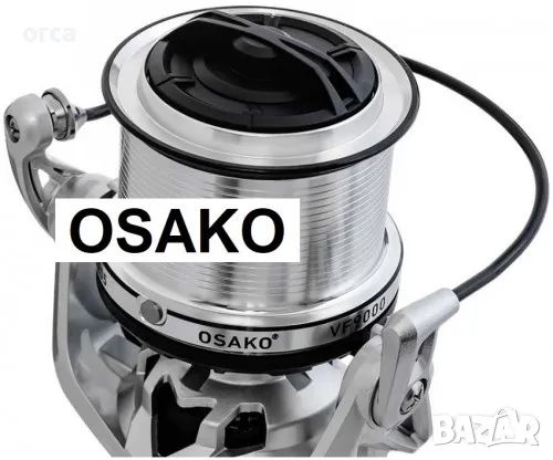 Шаранджийска макара с преден аванс Osako Carp VF 12+1BB, снимка 3 - Макари - 47900938