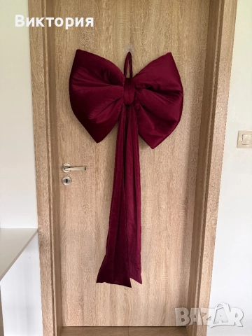 Коледна панделка,панделка декор,коледна украса за елха 