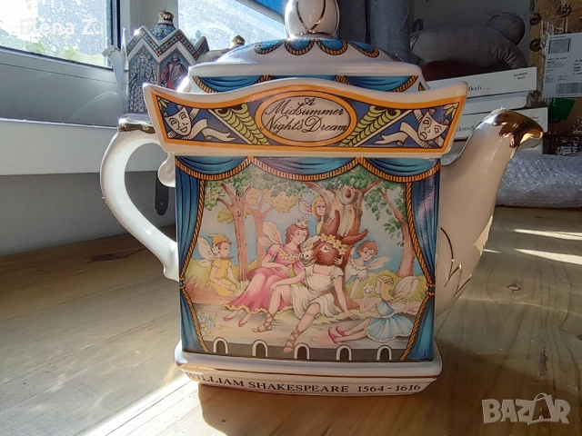 Чайник Sadler Шекспир и Сън в лятна нощ винтидж