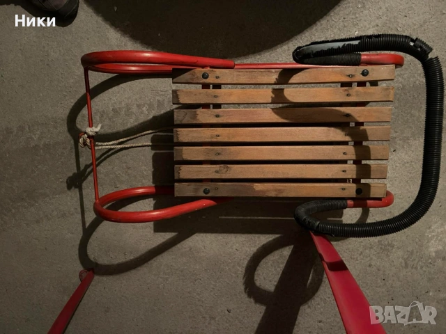 много здрава, метална шейна, снимка 3 - Зимни спортове - 53572377