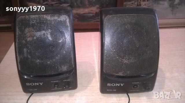 SONY-АКТИВНИ КОЛОНКИ-13Х9Х9СМ, снимка 2 - Тонколони - 27938504