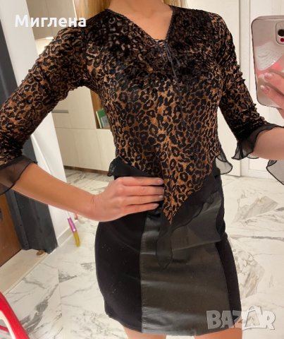 Елегантна блуза Sisters point, снимка 5 - Блузи с дълъг ръкав и пуловери - 35199049