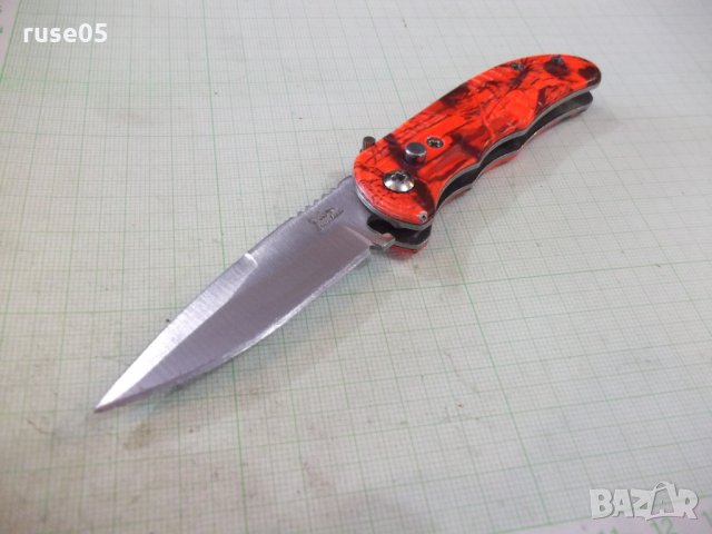Нож сгъваем полуавтоматичен, снимка 3 - Ножове - 28147596
