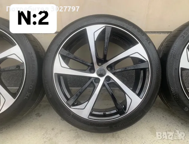 Оригинални джанти GMP за AUDI 20 S line 255/40R20 DOT 2423 ABT MTM RS, снимка 4 - Гуми и джанти - 48299329