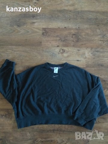 NIKE W NSW ESS FLC CREW CLCTN - страхотна дамска блуза КАТО НОВА, снимка 5 - Блузи с дълъг ръкав и пуловери - 43612217