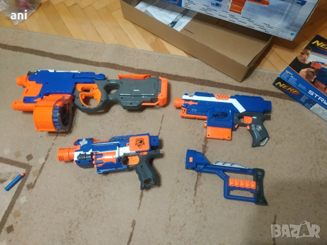 Продавам детски оръжия NERF