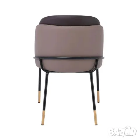 Трапезен стол Select Капучино тъмно кафяв, снимка 4 - Столове - 47653358