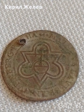 Стар КОРАБЕН ЖЕТОН над стогодишен рядък бронз мед за КОЛЕКЦИОНЕРИ 27203, снимка 4 - Нумизматика и бонистика - 43907691