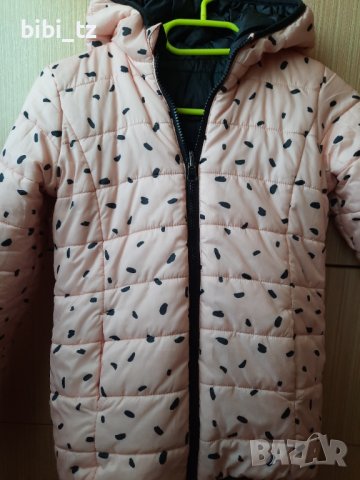 Двулицево зимно яке, снимка 3 - Детски якета и елеци - 38657154