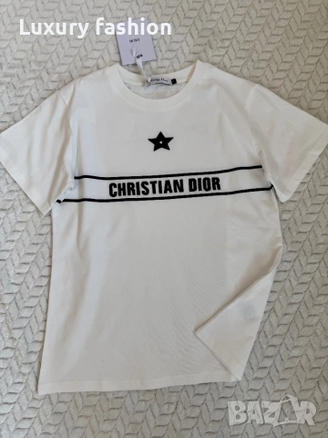 Дамско тениски Dior, снимка 10 - Тениски - 52875937