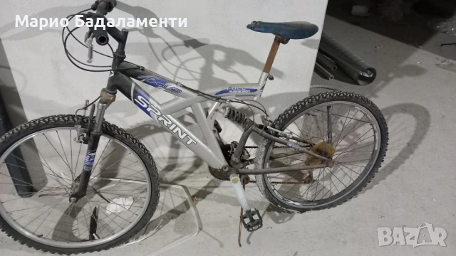 Продавам велосипед Sprint focus full suspension