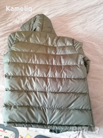 Мъжко яке зимно зелено, снимка 2 - Якета - 39065591