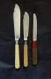 Стари, антикварни ножове, ножчета 3броя., снимка 2