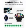 HAYLOU Solar Pro LS18 Смарт часовник- 1.43" AMOLED, Bluetooth повиквания и 100+ Спорт, 4/7 здравен м, снимка 3