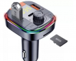 Трансмитер за автомобил, USB, BT5.0, RGB LED , снимка 1 - Аксесоари и консумативи - 36535081