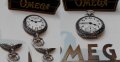Джобен часовник ОМЕГА OMEGA сребро, снимка 6