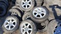 Алуминиеви джанти BORBET 5x100 15,"6Jx15 с зимни гуми, снимка 4