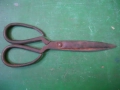 Старинни абаджийски ножици (ръчно ковани) , снимка 5