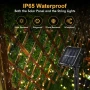 SLWOO Соларни лампи за външен монтаж - 5M 50 LED гирлянди, водоустойчиви, 2 режима, топло бяло, снимка 4