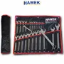 Професионален комплект звездогаечни ключове HAWEK 25 части 6-36 мм, снимка 1