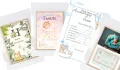 Бебешки визитки, карти за наричане, покани, снимка 1