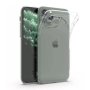 Ултра тънък силиконов калъф за iPhone 15 Pro, T-65, Прозрачен