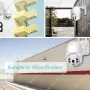 3 БРОЯ! Куполна PTZ CAMERA 5G + 2.4G Wi-Fi. Външна въртяща WiFi камера, снимка 6