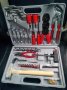 комплект куфар ръчни инструменти 100 части хром-ванадий, снимка 5