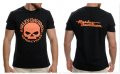 Нова мъжка тениска с дигитален печат HARLEY DAVIDSON с гръб, Череп, снимка 1 - Тениски - 37670218