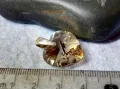 СКЪПОЦЕНЕН ЮВЕЛИРНО ФАСЕТИРАН КРИСТАЛЕН МЕДАЛЬОН СЪРЧИЦЕ със СРЕБРО 925 РОМАНТИЧЕН АРТ ПЕНДАНТ 48811, снимка 1