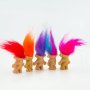 5 бр Трол Тролчета Тролчетата Trolls Пластмасова фигурка фигурки играчки играчка за игра и торта, снимка 2