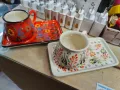 Турски чашки за кафе с чинийки, снимка 7