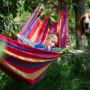Голям цветен хамак с красиви и цветни шарки, снимка 7