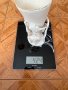 Красива старинна ваза от слонова кост с ръчно гравирани мотиви, снимка 1 - Декорация за дома - 44079940