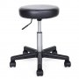 Козметичен/фризьорски стол - Табуретка Ferarra Basic - бяла 50/69 см, снимка 2
